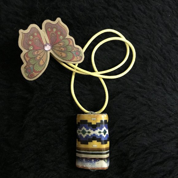 Reversible Exclusive Rare Unique One of a Kind Handmade Necklace - Picture 12 of 16